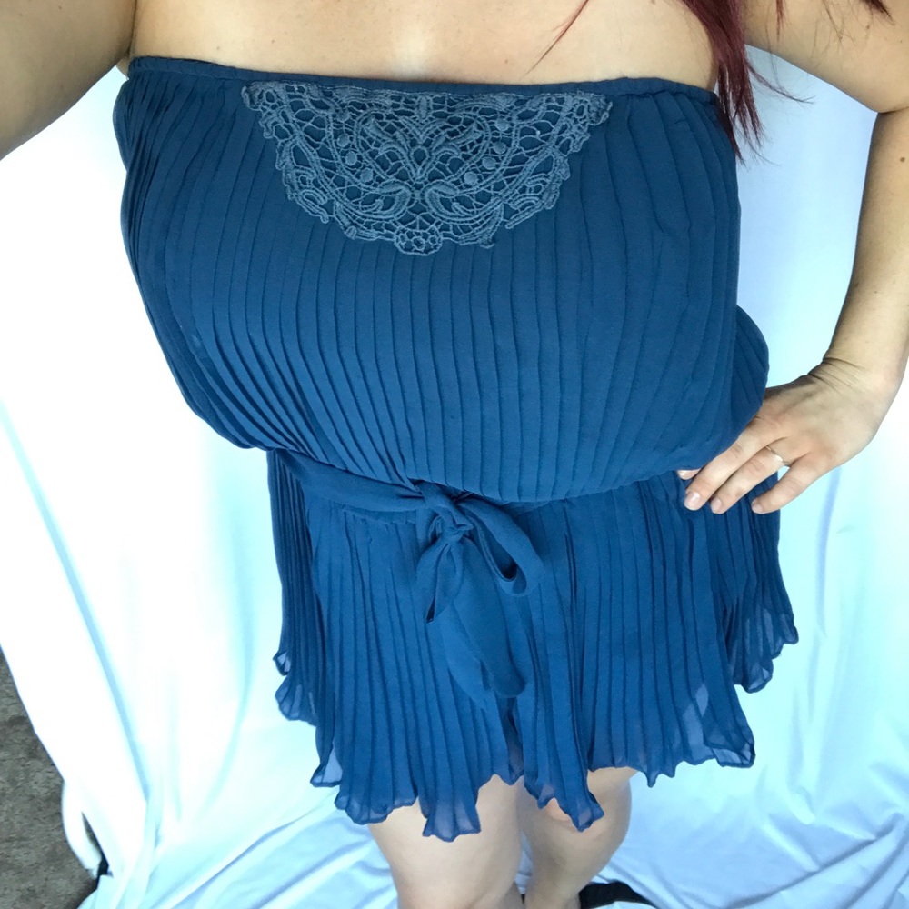 Blue Romper